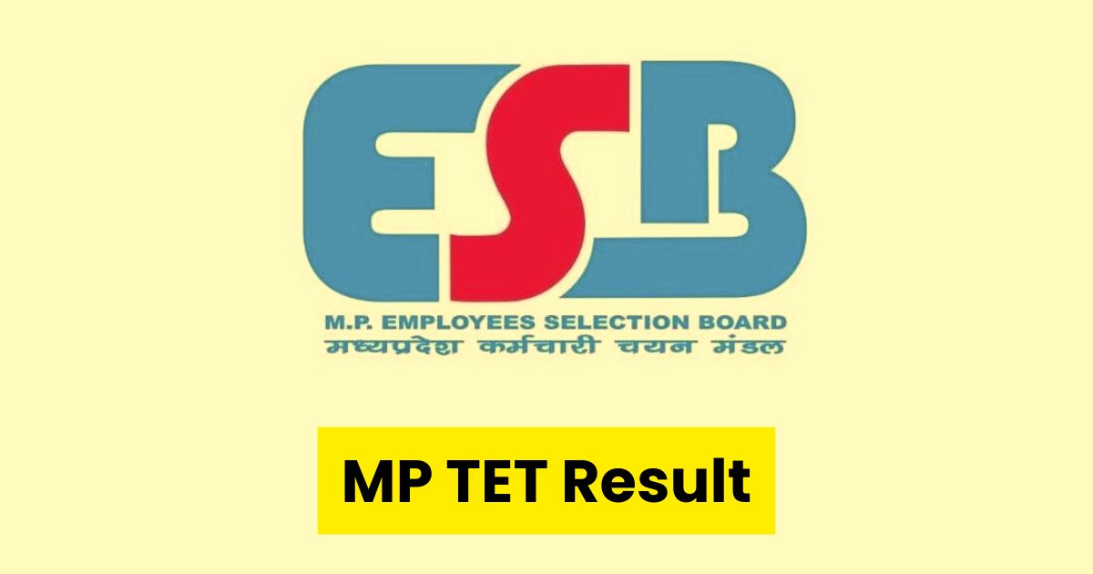 MP TET Result